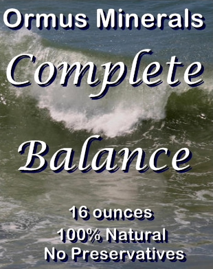 Ormus Minerals Complete Balance Ormus Minerals Complete Balance
