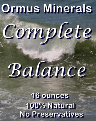 Ormus Minerals Complete Balance