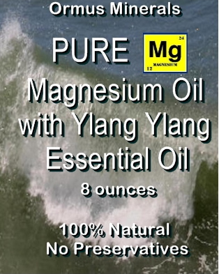 Ormus Minerals Magnesium Oil with Ylang Ylang Essential Oil Ormus Minerals Magnesium Oil with Ylang Ylang Essential Oil