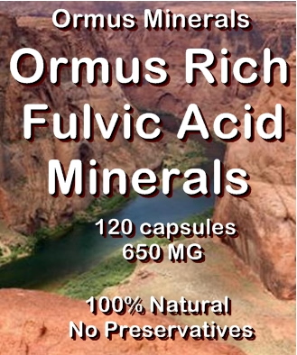Ormus Minerals Ormus Rich Fulvic Acid Minerals