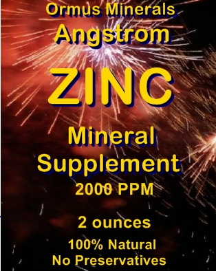 Ormus Minerals - Angstrom ZINC Mineral Supplement