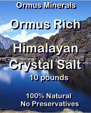 Ormus Minerals Ormus Rich Himalayan Crystal Salt