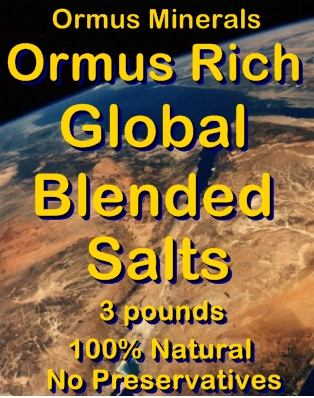 Ormus Minerals Ormus Rich Blended Salts