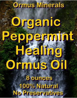 Ormus Minerals Organic Peppermint Healing Ormus Oil