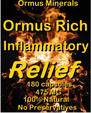 Ormus Minerals Ormus Rich Inflammatory Relief capsules Ormus Minerals Ormus Rich Inflammatory Relief capsules