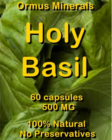 Ormus Minerals Holy Basil capsules Ormus Minerals Holy Basil capsules