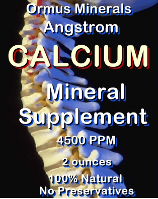 Ormus Minerals - Angstrom CALCIUM Mineral Supplement Ormus Minerals - Angstrom CALCIUM Mineral Supplement