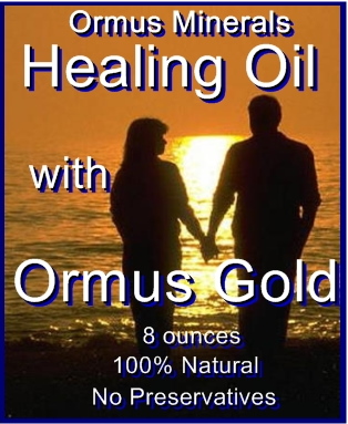 Ormus Minerals Healing Oil with Ormus Gold