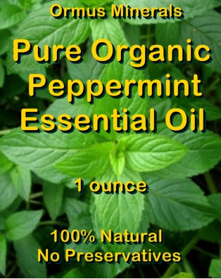 Ormus Minerals Pure Organic Peppermint Essential Oil Ormus Minerals Pure Organic Peppermint Essential Oil