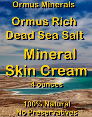 Ormus Minerals Ormus Rich Dead Sea Salt Mineral Skin Cream Ormus Minerals Ormus Rich Dead Sea Salt Mineral Skin Cream