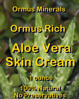 Ormus Minerals Ormus Rich Aloe Vera Skin Cream Ormus Minerals Ormus Rich Aloe Vera Skin Cream