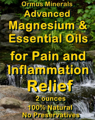 Ormus Minerals Advanced Magnesium & Essential Oils for Pain and Inflammation Relief Ormus Minerals Advanced Magnesium & Essential Oils for Pain and Inflammation Relief