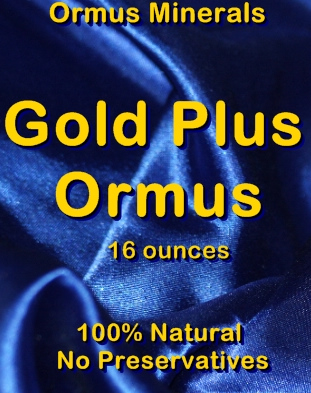 Ormus Minerals GOLD PLUS ORMUS