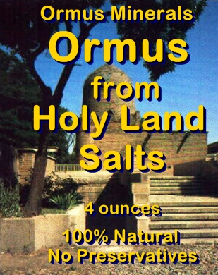 Ormus Minerals - Ormus from Holy Land Salts