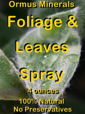 Ormus Minerals Foilage & Leaves Spray Concentrate