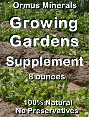 Ormus Minerals Growing Gardens Supplement 