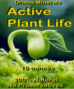 Ormus Minerals Active Plant Life