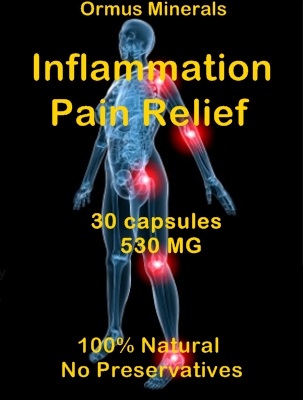 Ormus Minerals - INFLAMMATION PAIN Relief