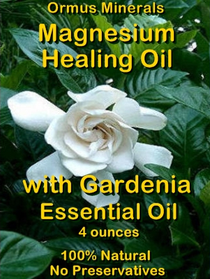 Ormus Minerals Magnesium Healing Oil with GARDENIA EO