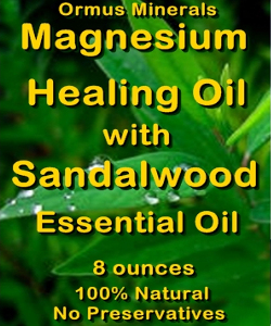 Ormus Minerals Magnesium Healing Oil with SANDALWOOD EO Ormus Minerals Magnesium Healing Oil with SANDALWOOD EO