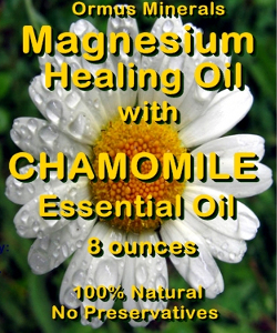 Ormus Minerals Magnesium Healing Oil with CHAMOMILE EO