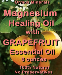 Ormus Minerals Magnesium Healing Oil with GRAPEFRUIT EO