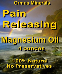 Ormus Minerals PAIN RELEASING Magnesium Oil