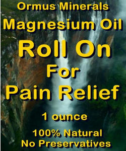 Ormus Minerals Magnesium ROLL ON for PAIN