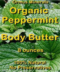 Ormus Minerals - ORGANIC PEPPERMINT Body Butter Ormus Minerals - ORGANIC PEPPERMINT Body Butter