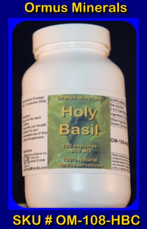 ORMUS MINERALS - Holy Basil (B)