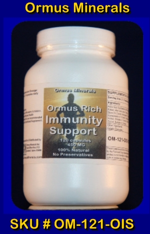 ORMUS MINERALS - Ormus Rich Immunity Support (B)
